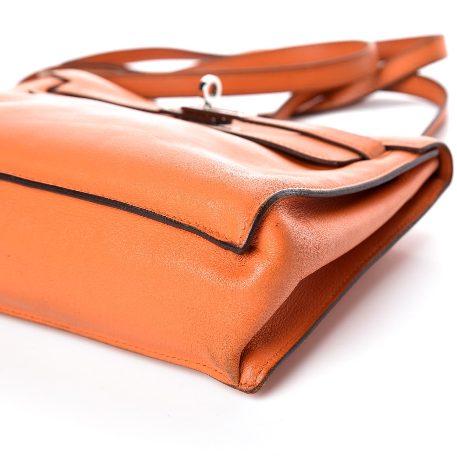 Hermes Swift Kelly Danse Belt Bag Orange 6 of 25