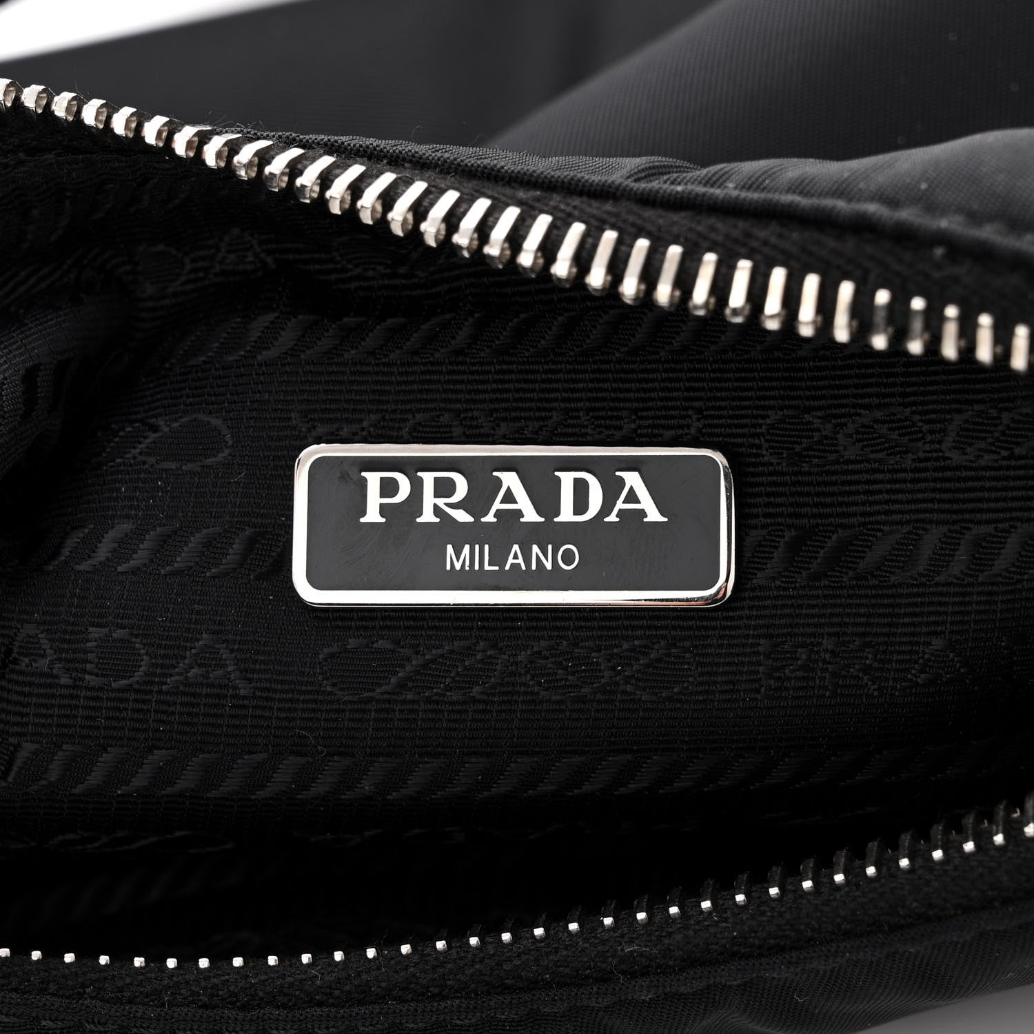 Prada Nylon Re-Edition 2005 Shoulder Bag Black 6 of 14