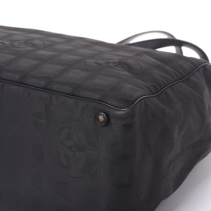 Chanel Nylon Large Travel Tote Black 8 of 12