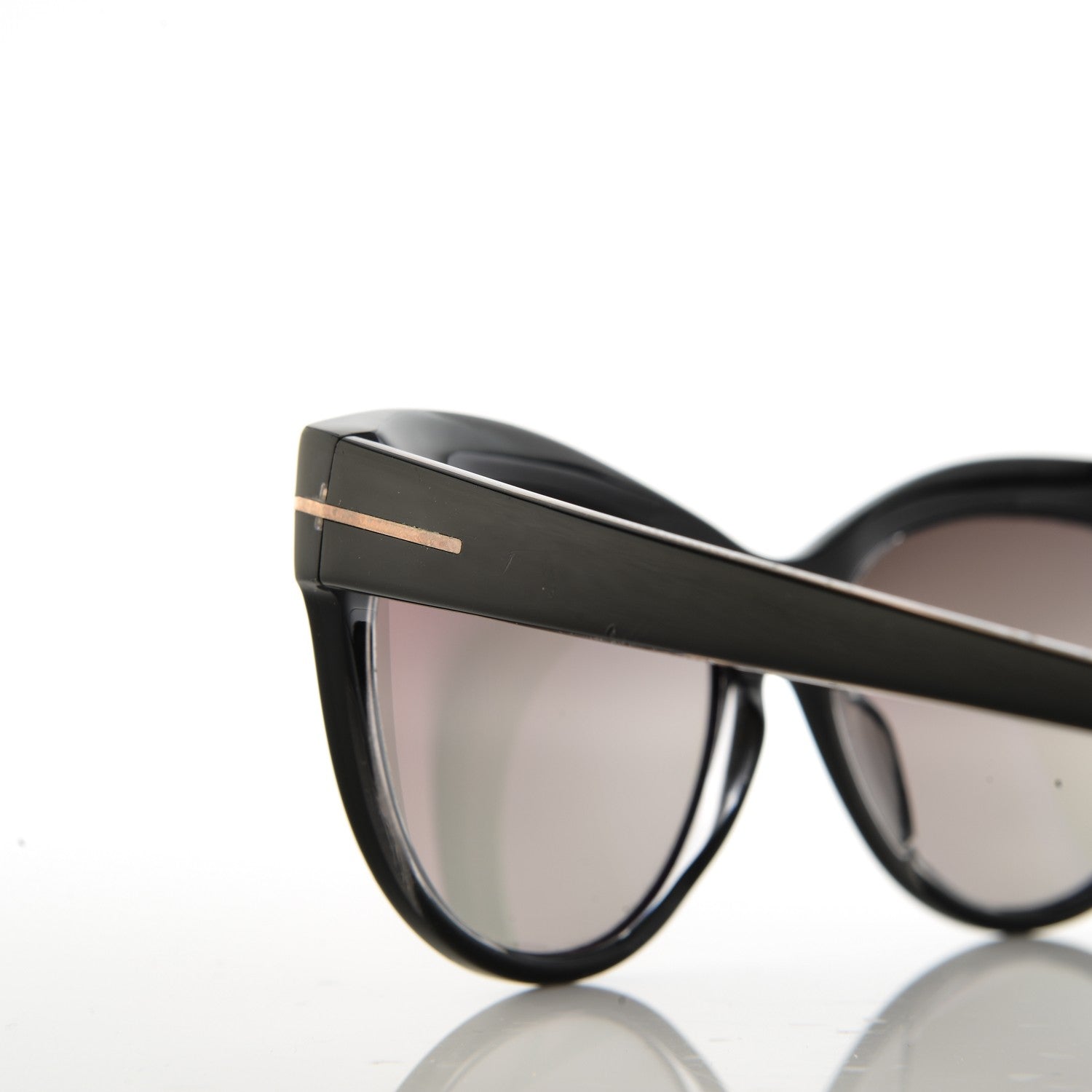 Tom Ford Polarized Lily Sunglasses TF430 Black 8 of 12