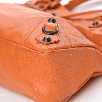 Balenciaga Agneau Classic Hardware Town Tangerine 15 of 18