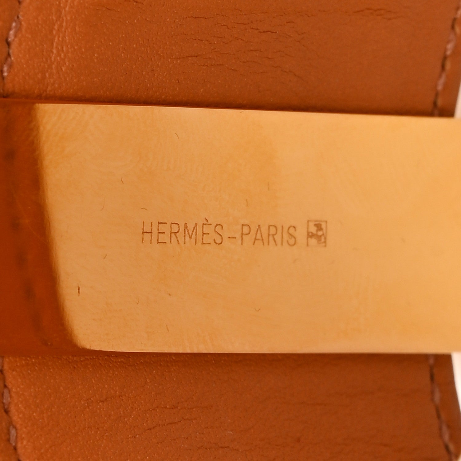 Hermes Epsom Collier De Chien CDC Bracelet S White 5 of 7