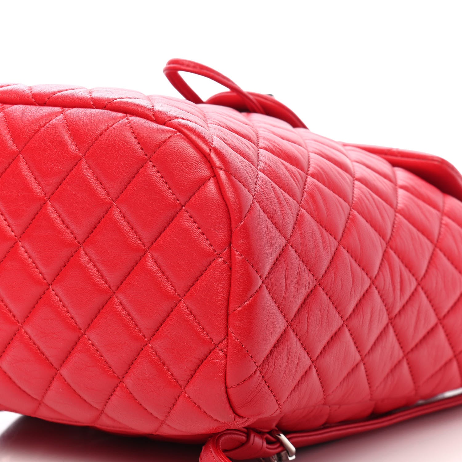 Chanel Lambskin Quilted Small Urban Spirit Backpack Red 10 of 10