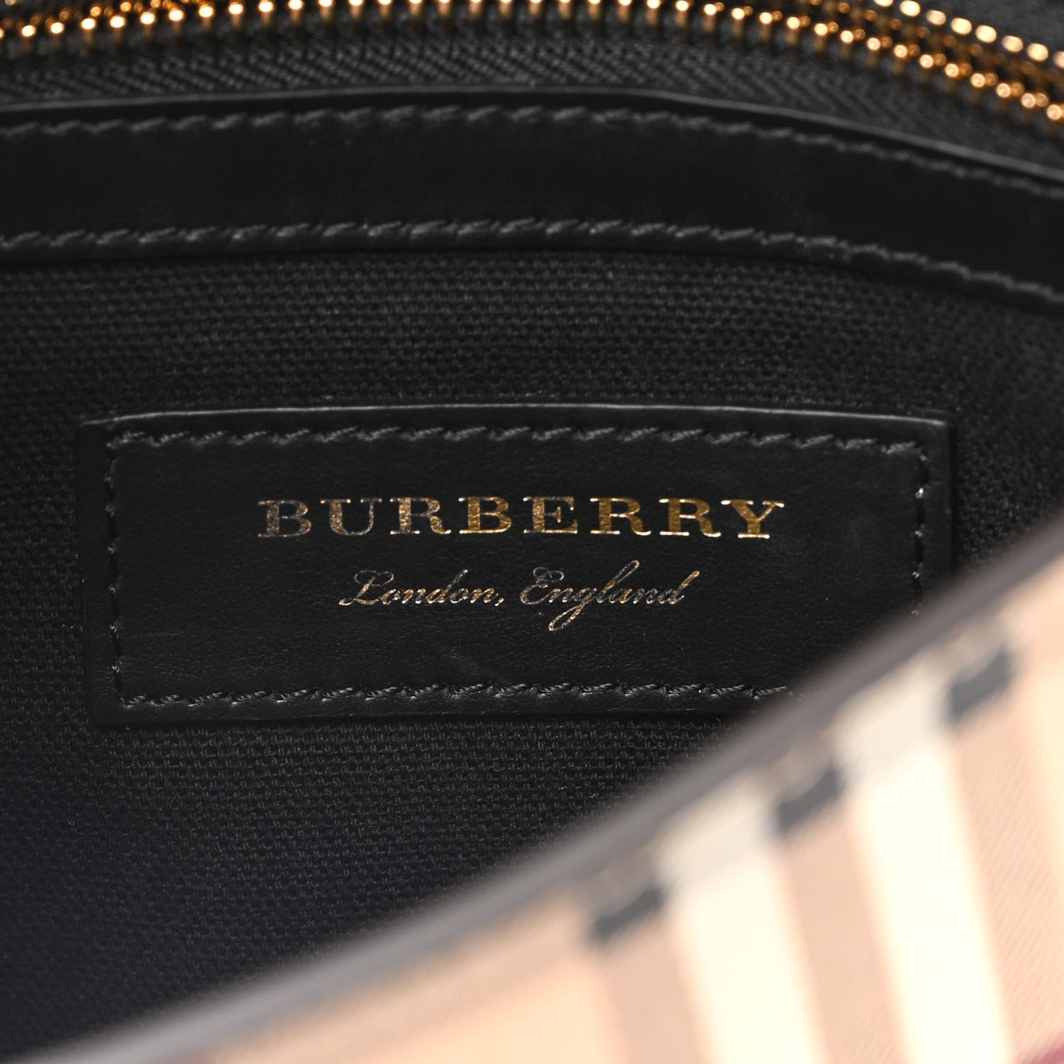 Burberry Haymarket Check Small Loxley Crossbody Bright Toffee 6 of 9