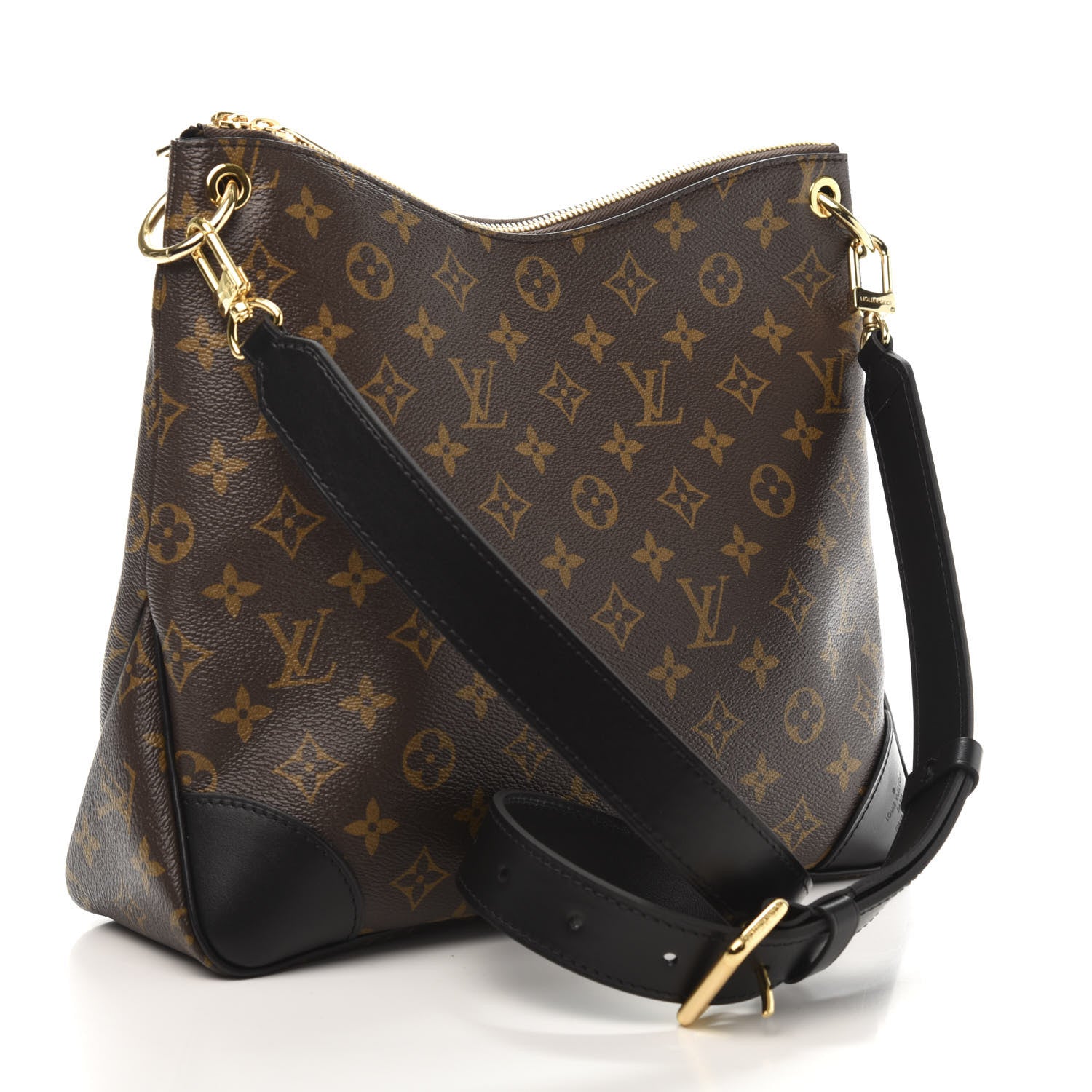 Louis Vuitton Monogram Odeon MM Black 3 of 10