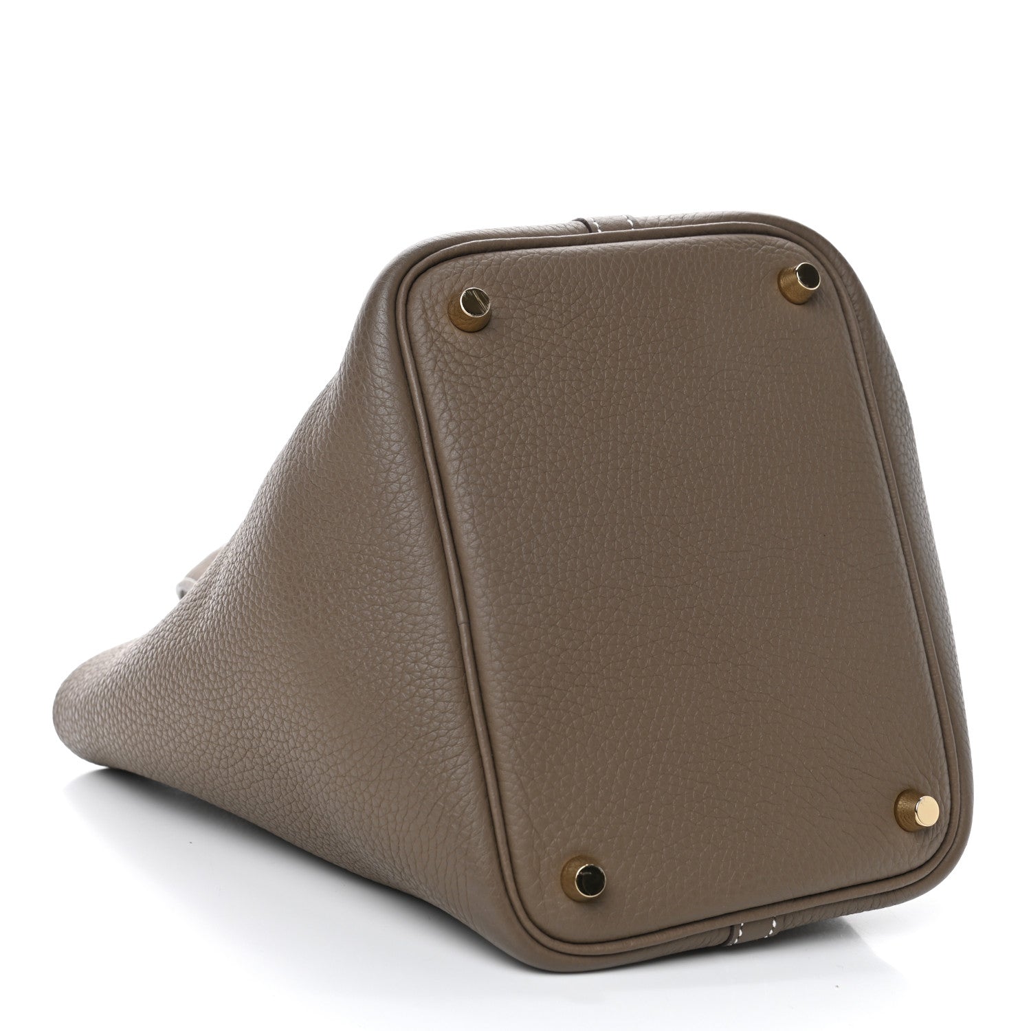 Hermes Taurillon Clemence Picotin Lock 18 PM Etoupe 3 of 4