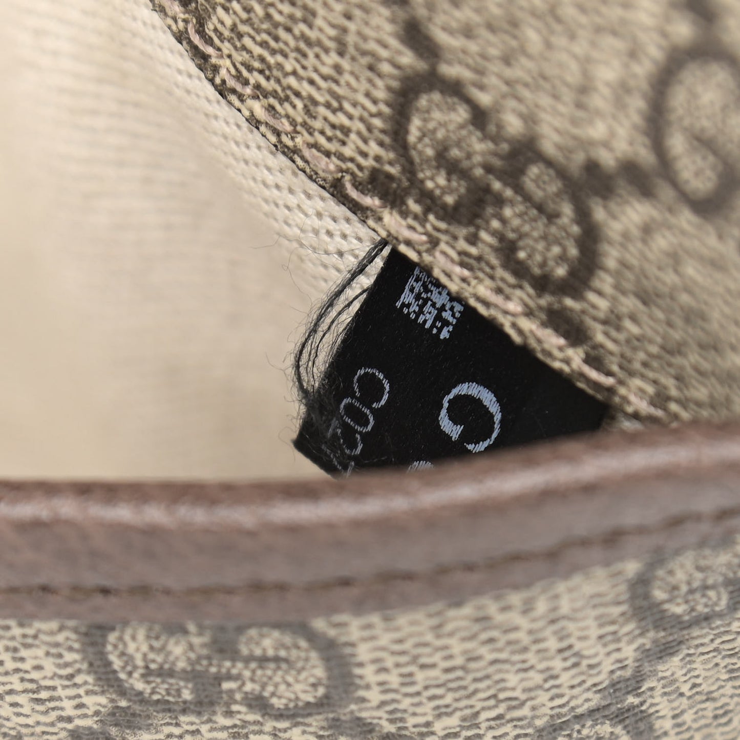 GG Supreme Monogram Neo Vintage Web Belt Bag Brown