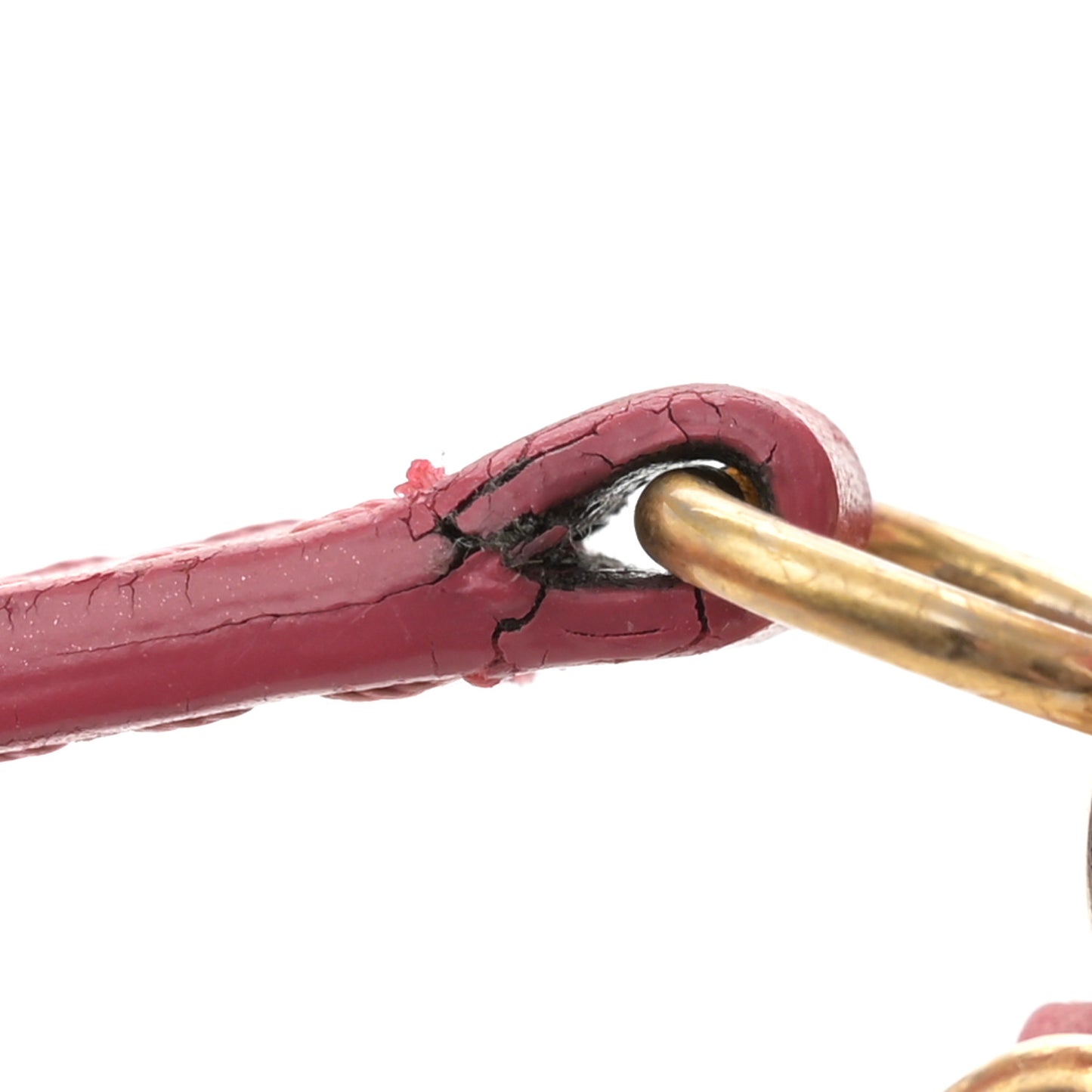 Calfskin Quilted Day Trips Camera Case Pink