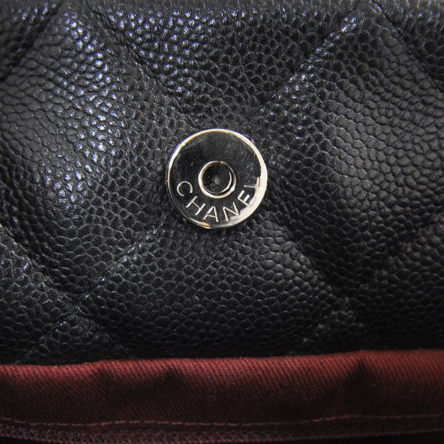 Caviar Large Tote Black
