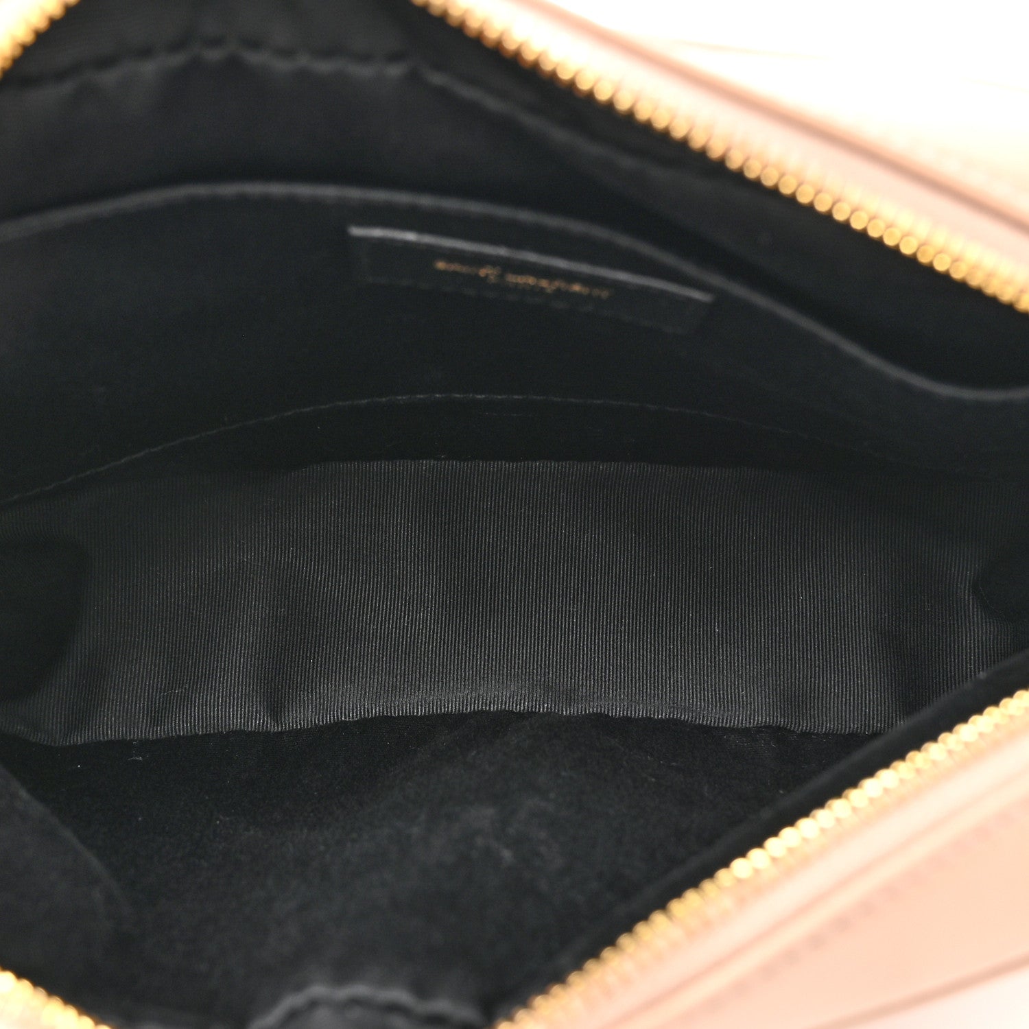 Saint Laurent Calfskin Matelasse Monogram Lou Camera Bag Dark Latte 5 of 12