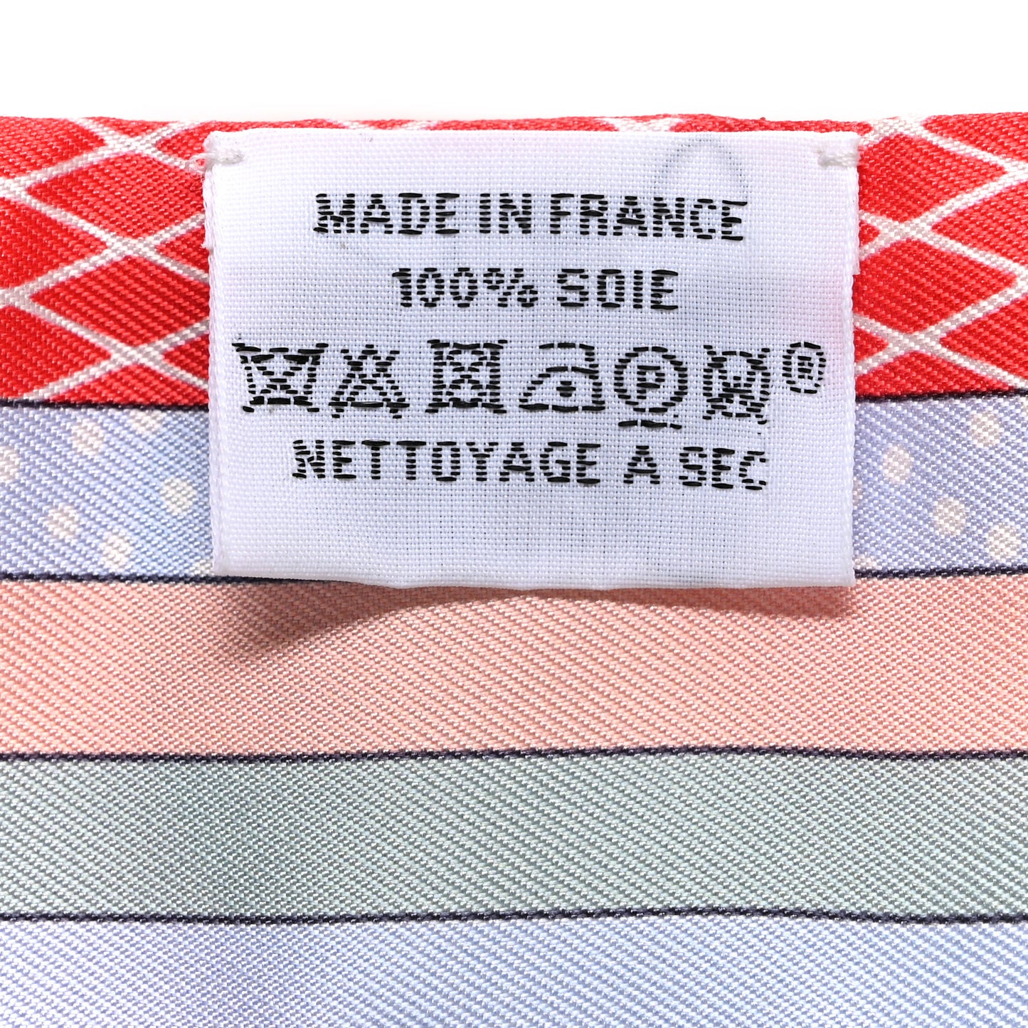 Silk Twilly Grand Theatre Nouveau Grenadine Ciel Rose