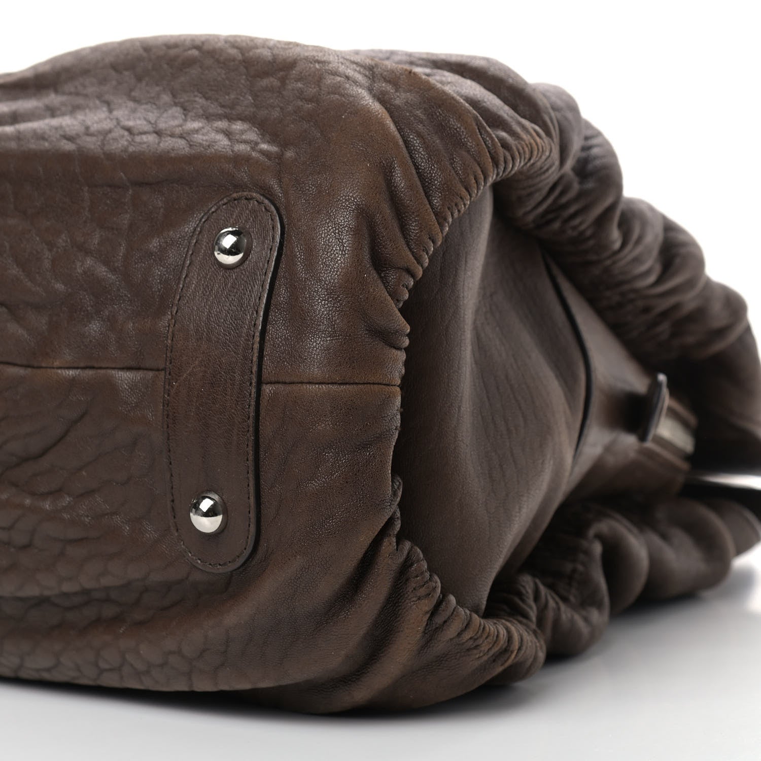 Christian Dior Lambskin Karenina Large Tote Brown 9 of 22