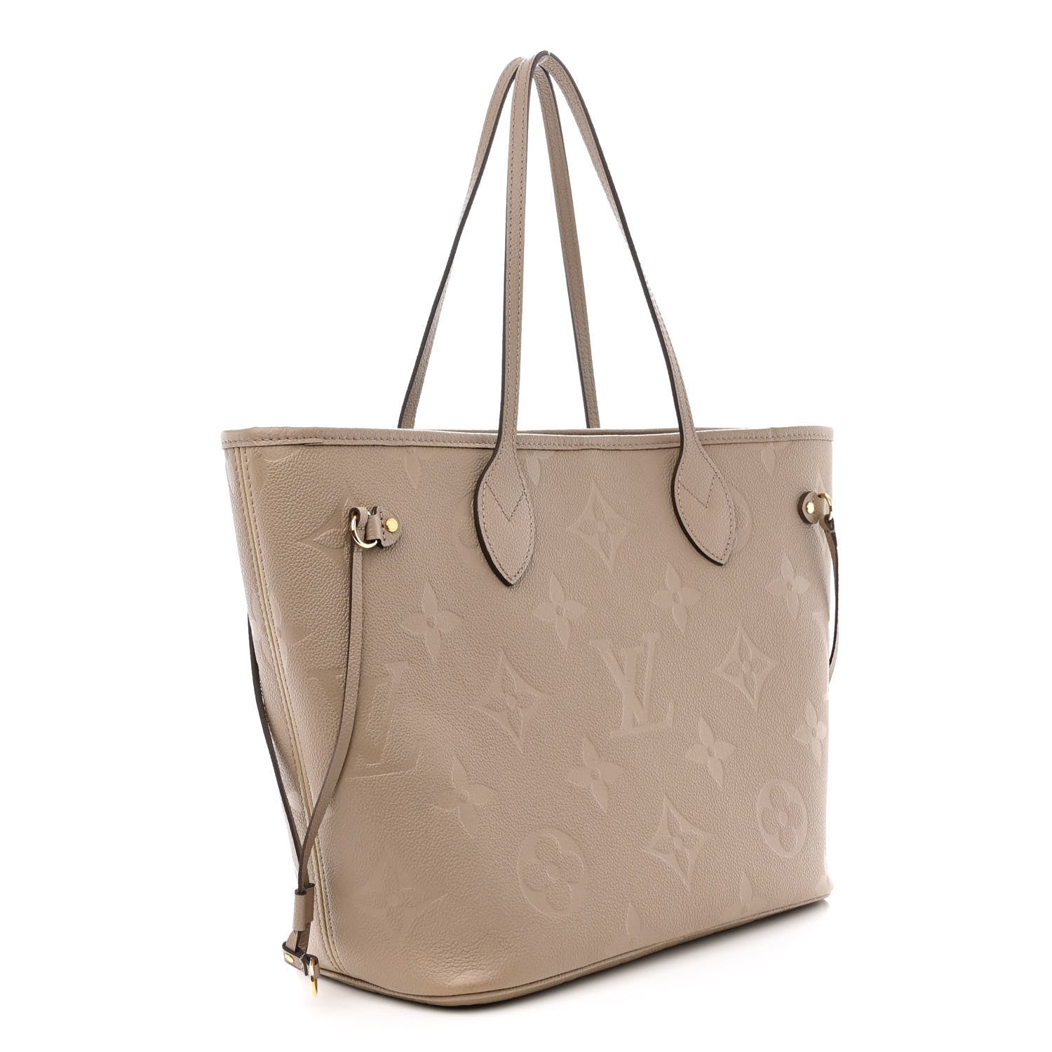 Louis Vuitton Empreinte Monogram Giant Neverfull MM Tourterelle 4 of 11