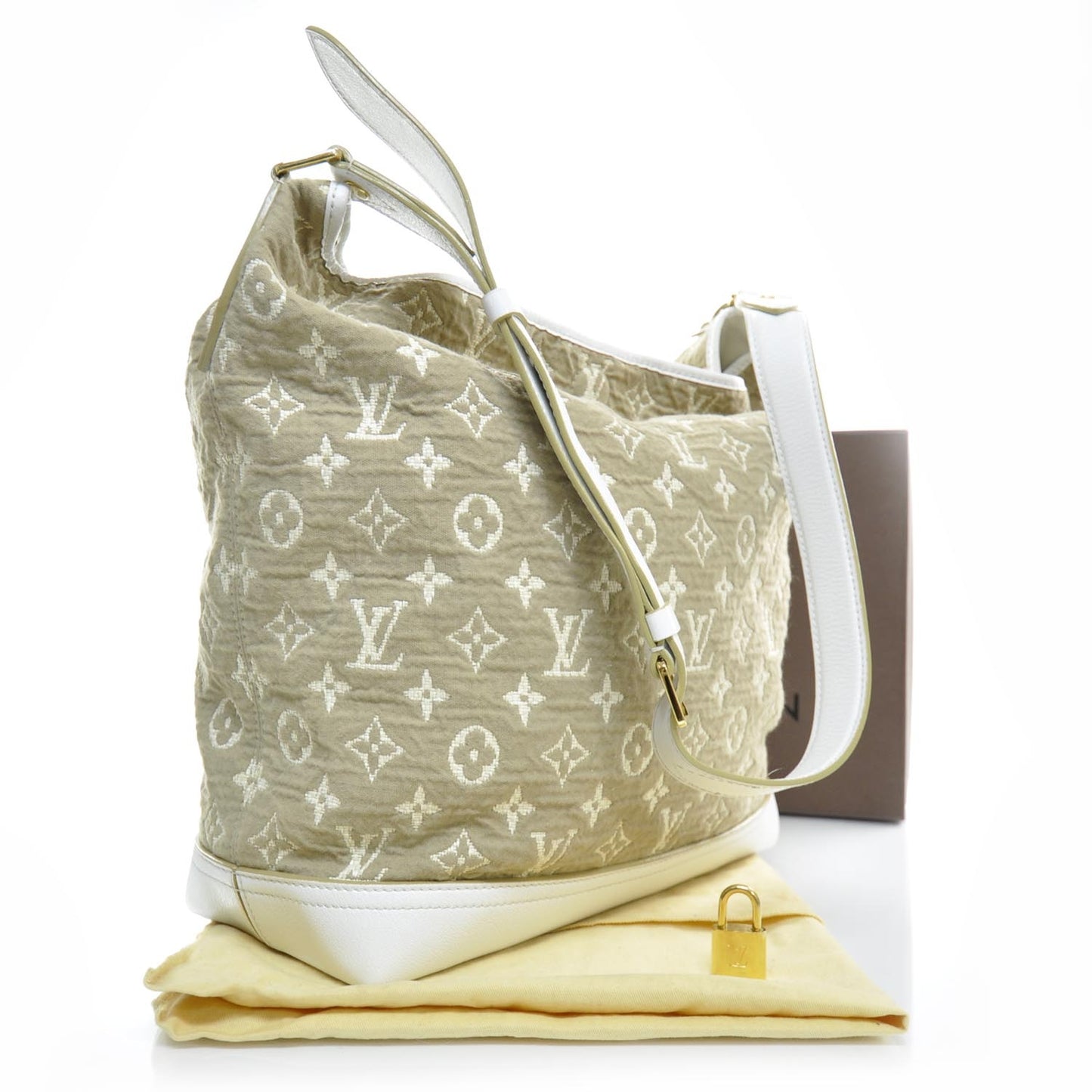 Monogram Sabbia Besace White