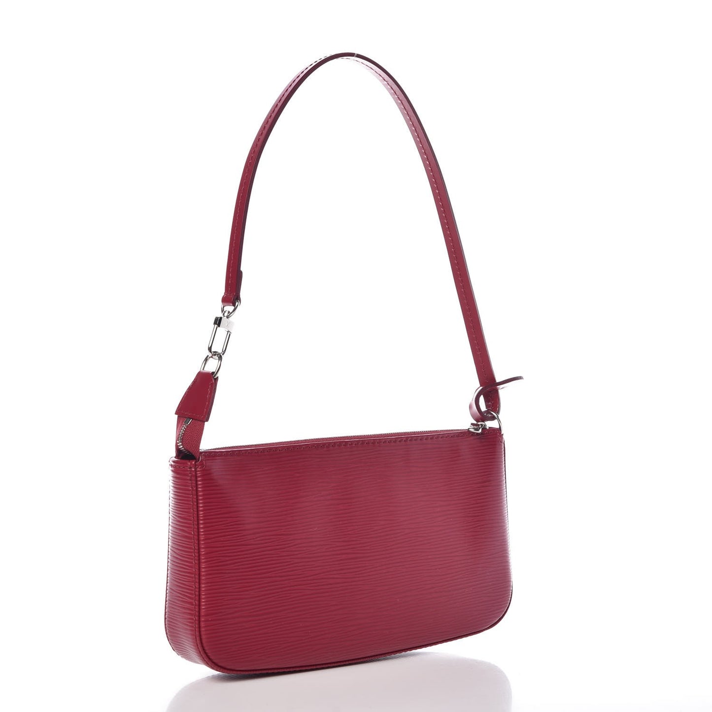 Epi Pochette Accessories NM Fuchsia
