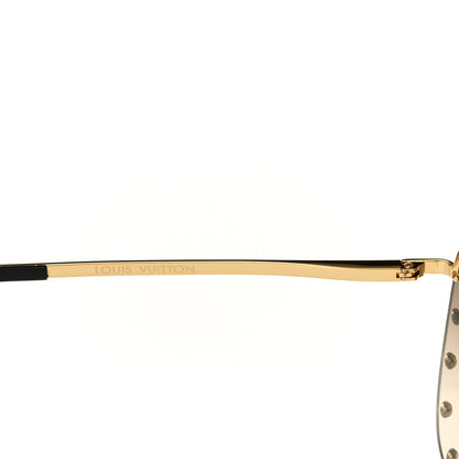 Louis Vuitton The Party Aviator Gradient Sunglasses Z0914U Brown 5 of 7