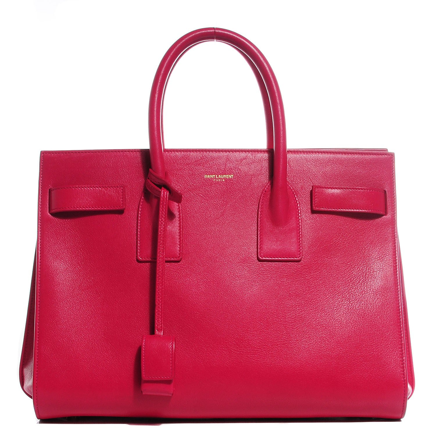 Saint Laurent Calfskin Small Sac De Jour Lipstick Pink 1 of 8