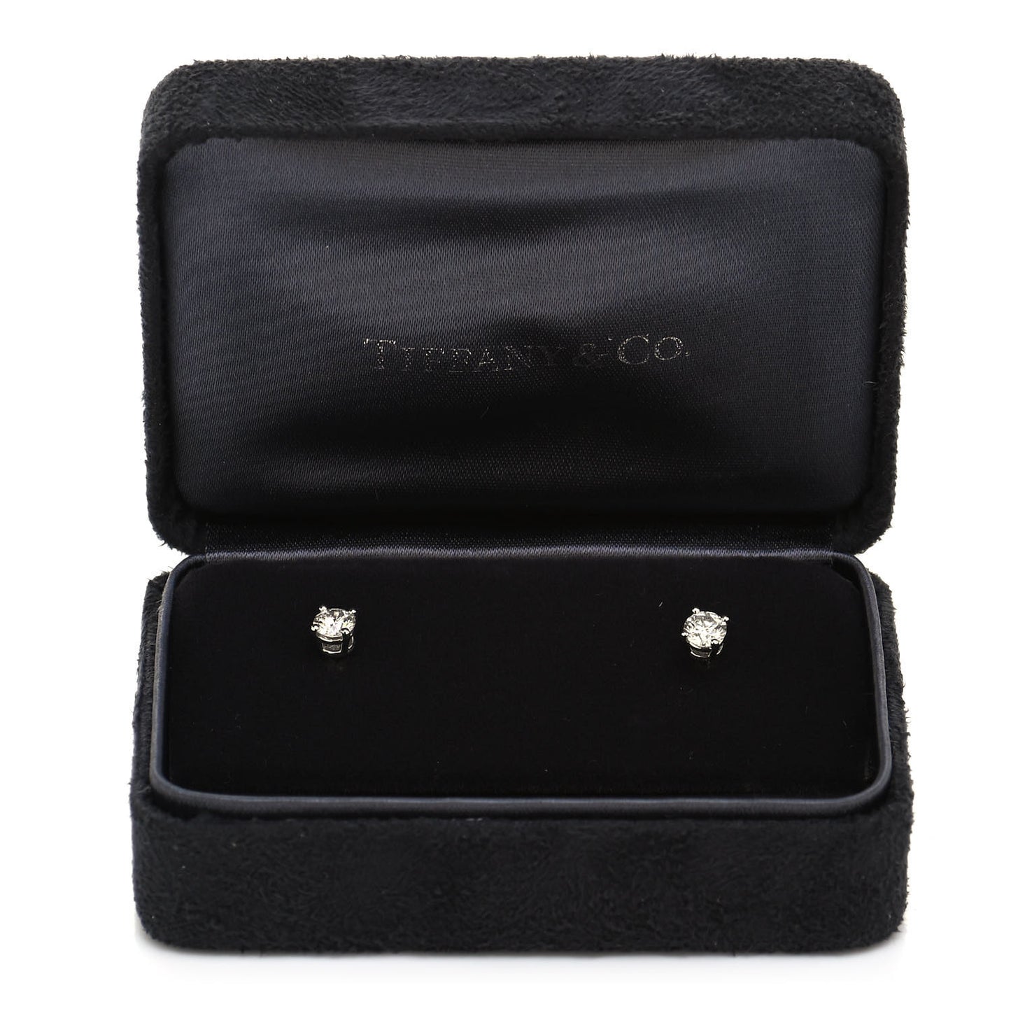 Platinum Diamond .63ctw Solitaire Earrings