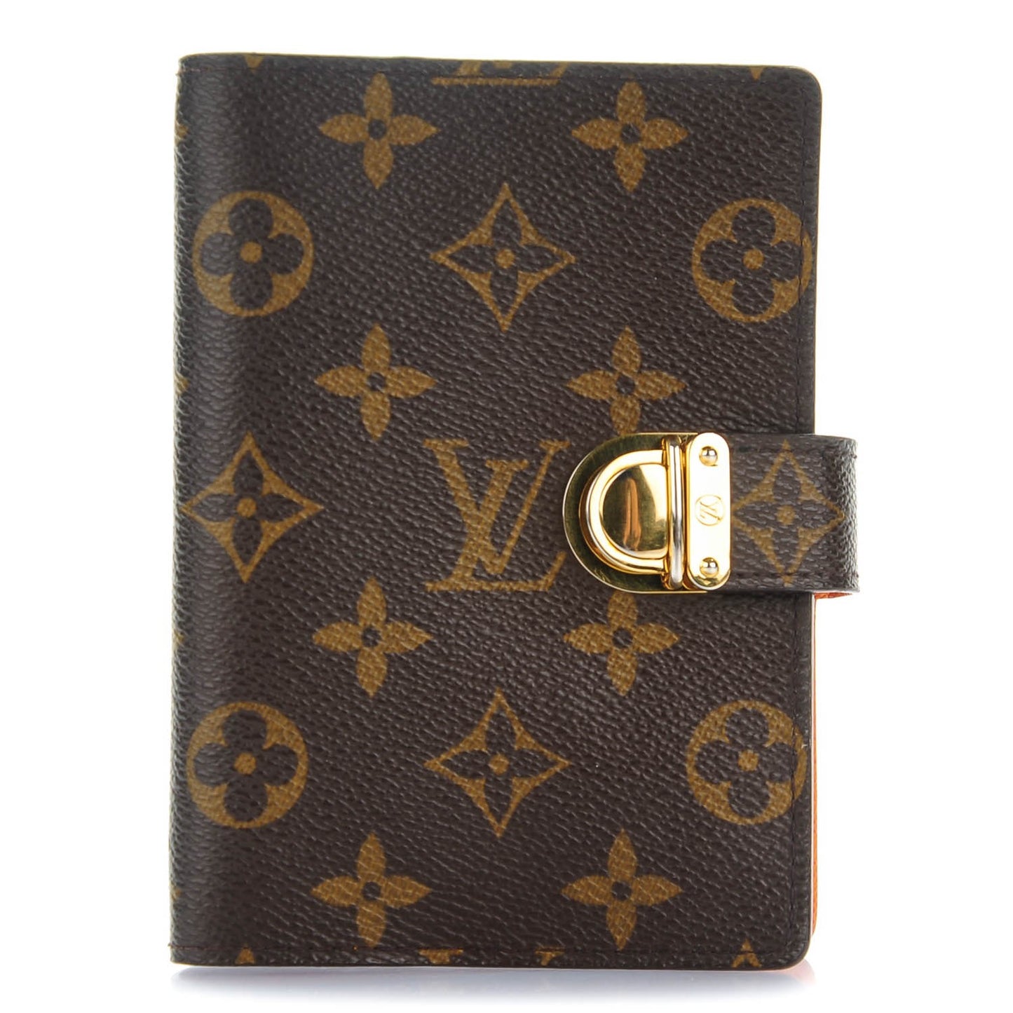 Monogram Koala Small Ring Agenda Cover Orange