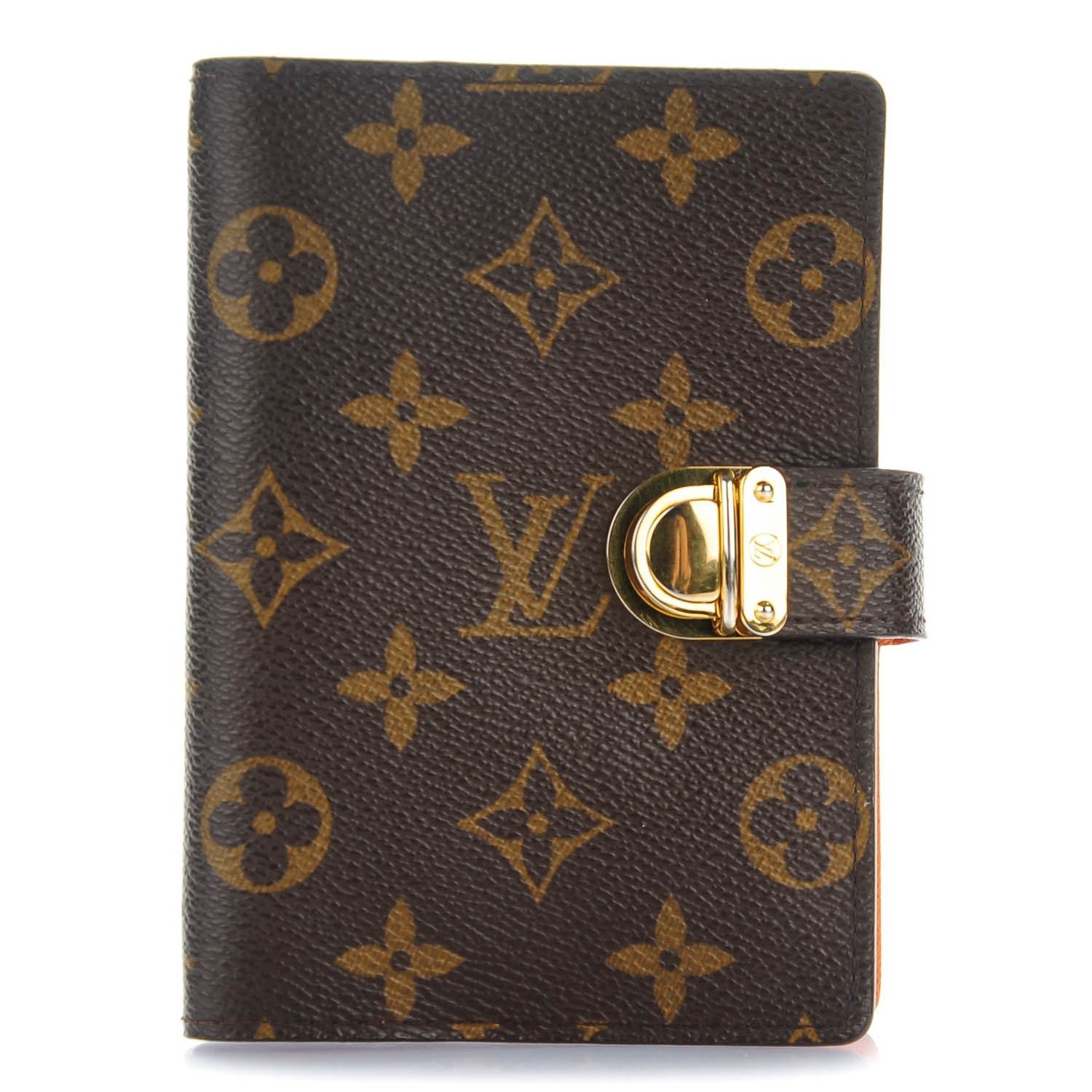 Louis Vuitton Monogram Koala Small Ring Agenda Cover Orange 1 of 7