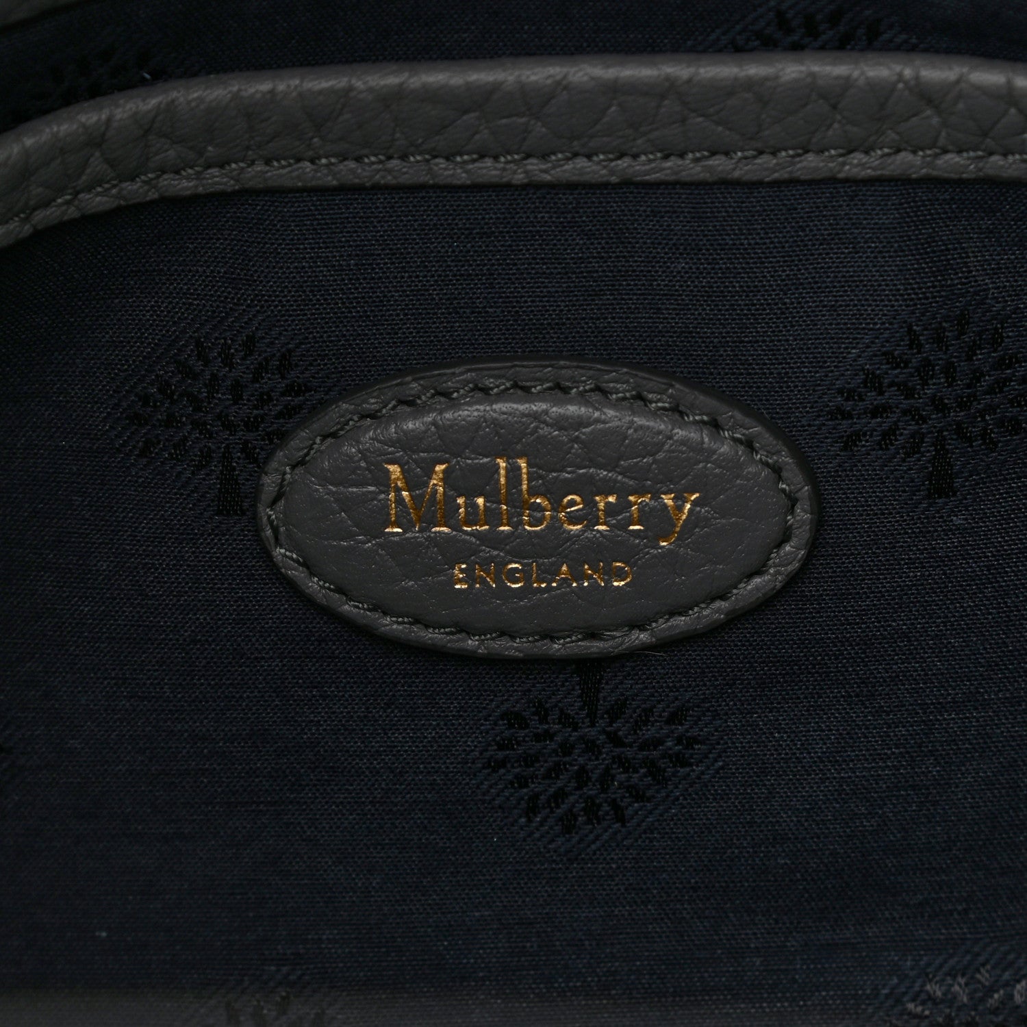 Mulberry Classic Grain Small Bayswater Satchel Mole Grey 6 of 10