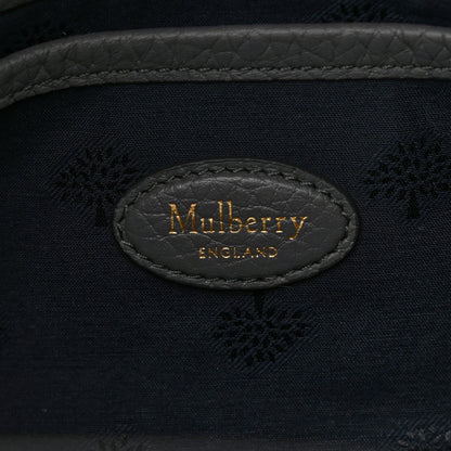 Mulberry Classic Grain Small Bayswater Satchel Mole Grey 6 of 10