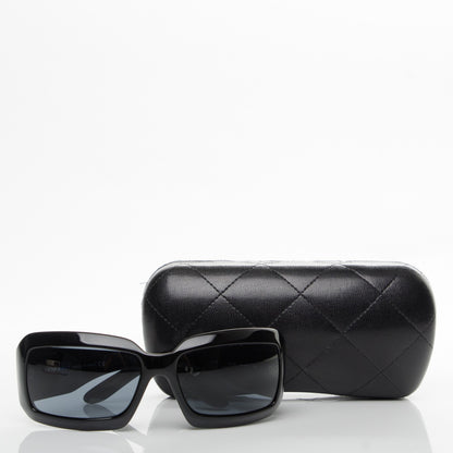 Chanel Mother of Pearl CC Sunglasses 5076-H Black 7 of 7