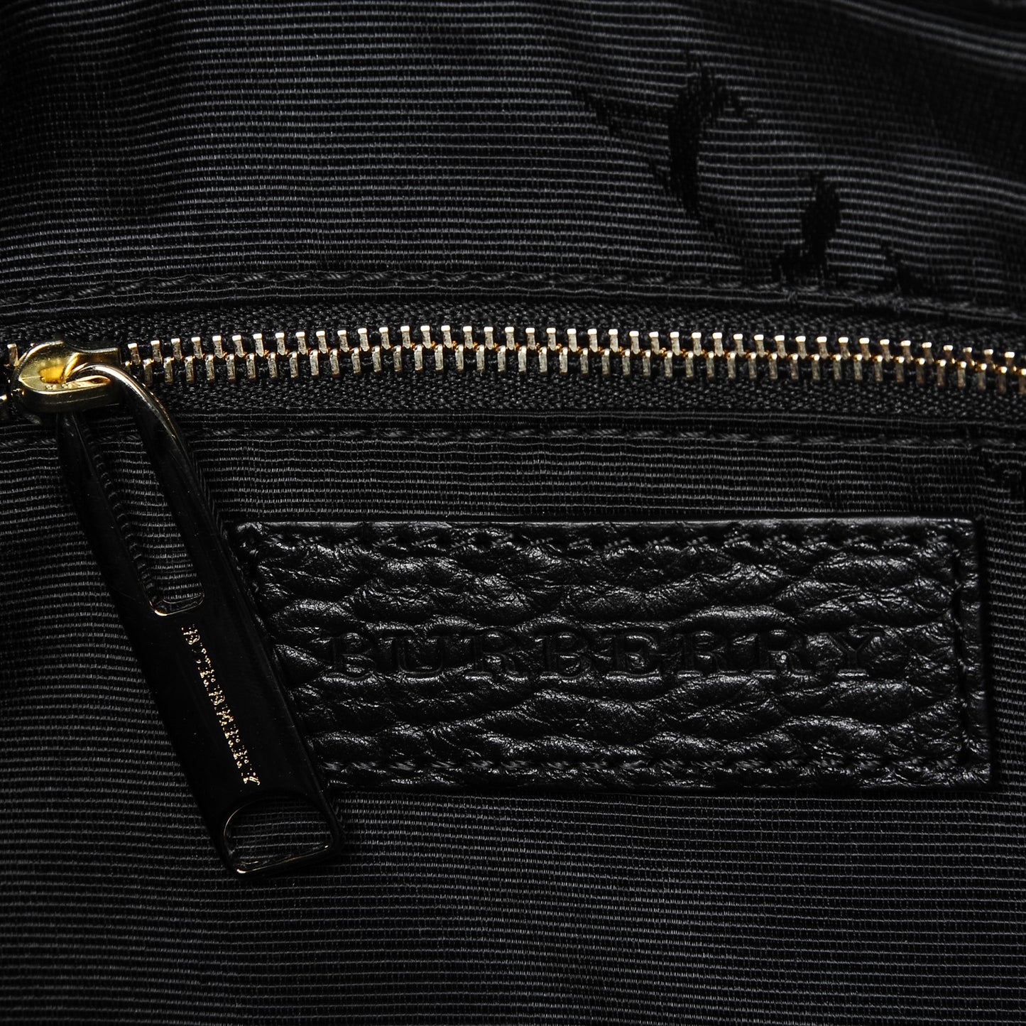 Heritage Grain Check Embossed Medium Dewsbury Tote Black