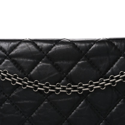 Chanel Aged Calfskin Quilted 2.55 Reissue 226 Flap Black 8 of 11