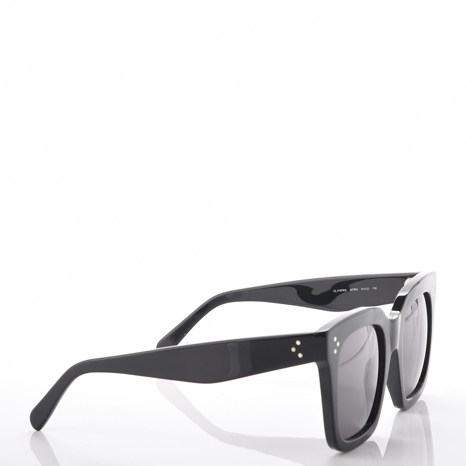 Celine Tilda Sunglasses CL 41076/S Black 6 of 9