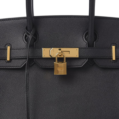 Hermes Epsom Birkin 30 Black 7 of 12