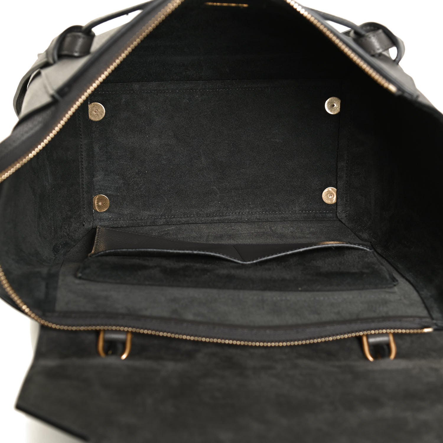 Celine Grained Calfskin Mini Belt Bag Grey 5 of 13