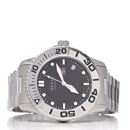 Gucci Stainless Steel 44mm G-Timeless Sport Quartz Watch Black 3 of 8