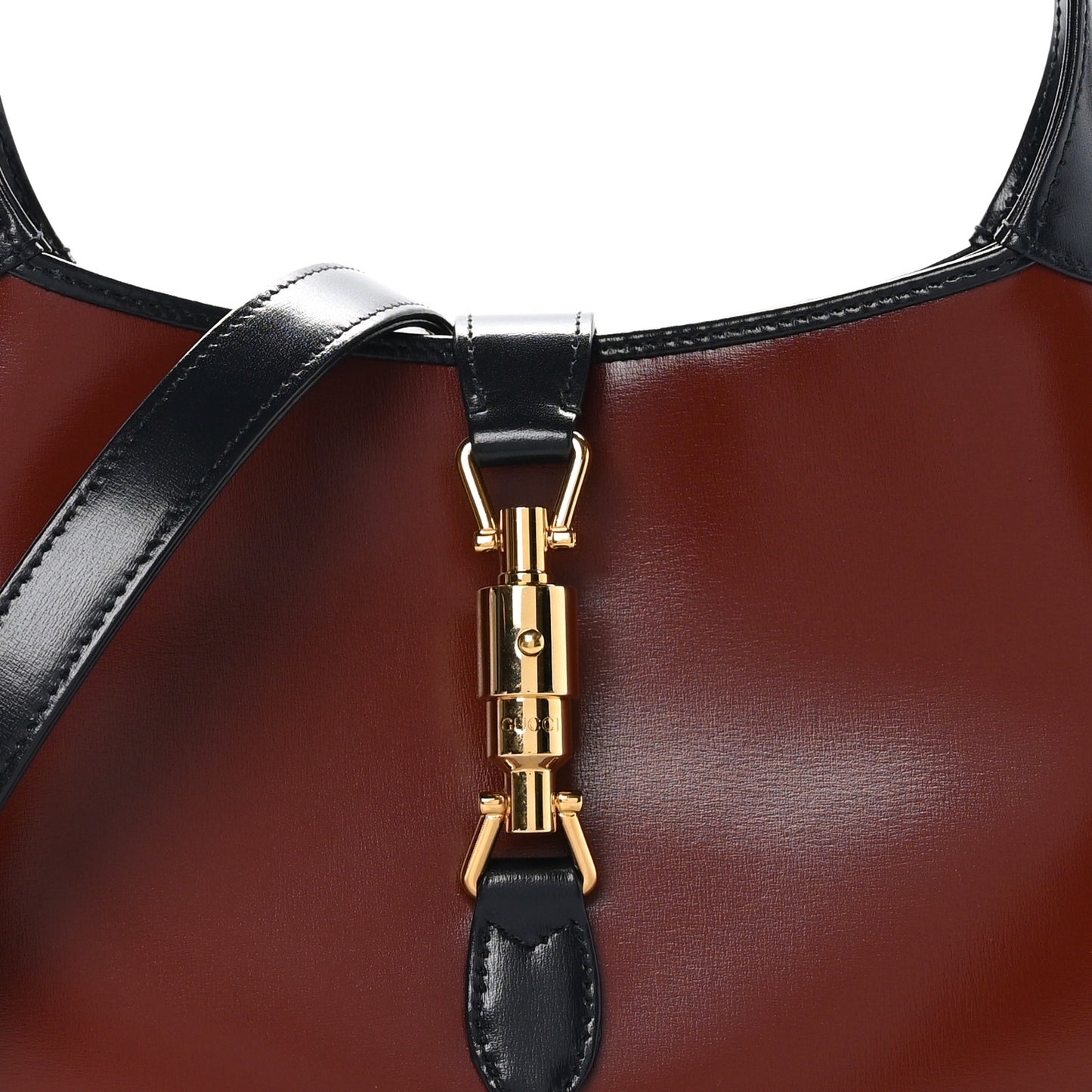 Boarded Dyana Lux Calfskin Bi-Color Small Jackie 1961 Hobo Mineral Red Blue