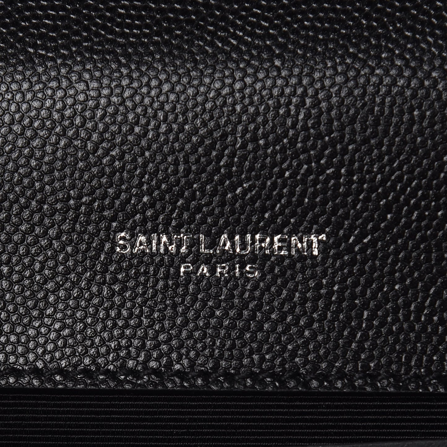 Grain De Poudre Small Monogram Kate Satchel Black