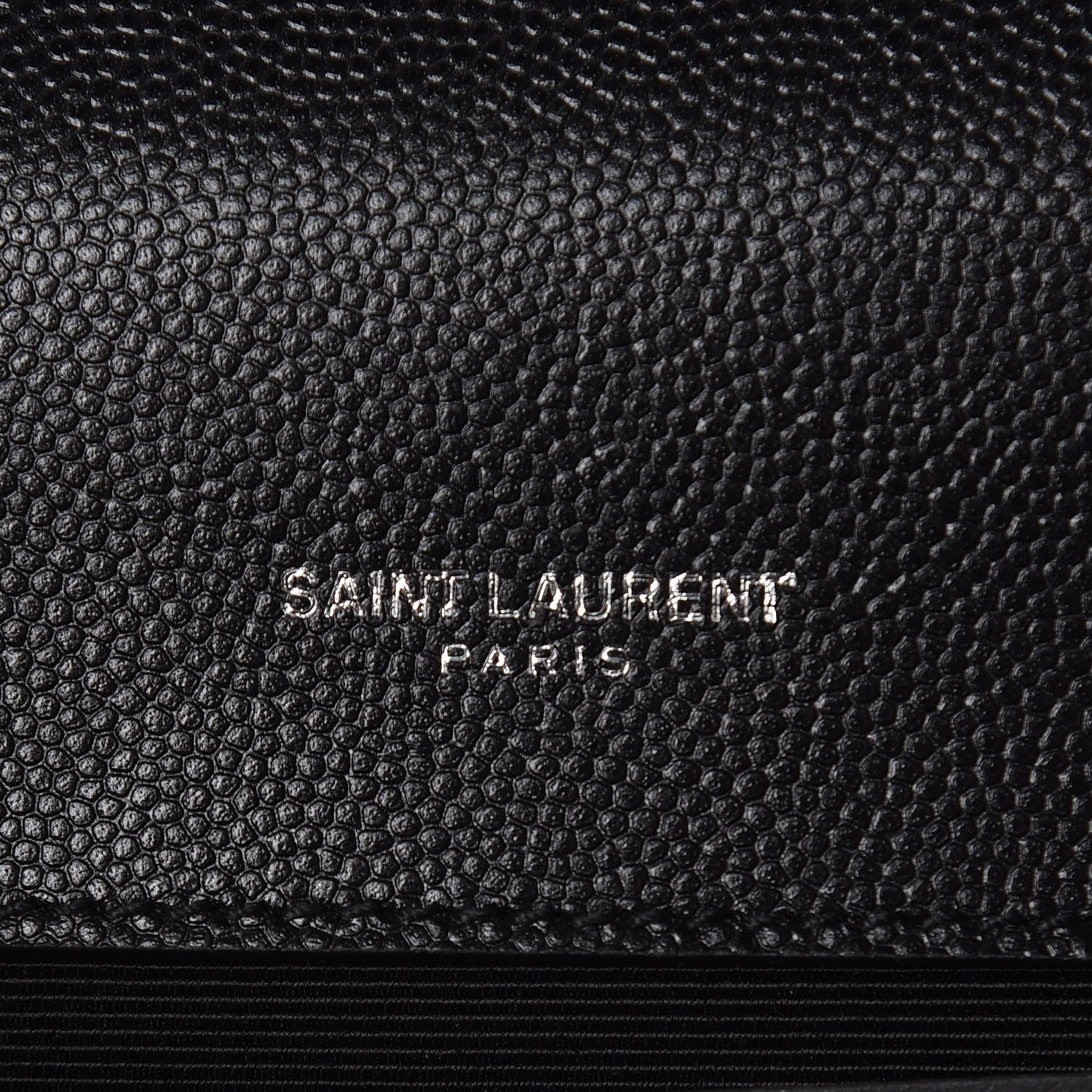 Saint Laurent Grain De Poudre Small Monogram Kate Satchel Black 8 of 10