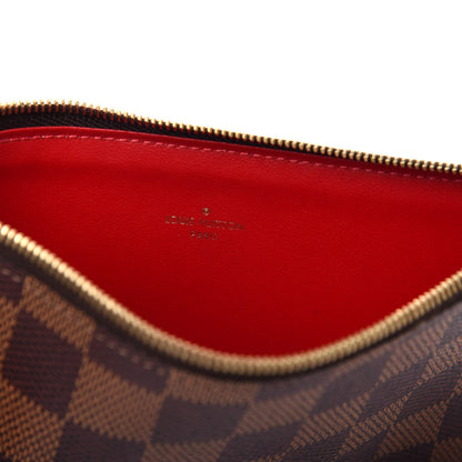 Louis Vuitton Damier Ebene Felicie Chain Wallet Zippered Insert 6 of 6