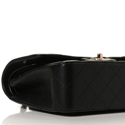 Chanel Lambskin Quilted Small Double Flap Black 8 of 14