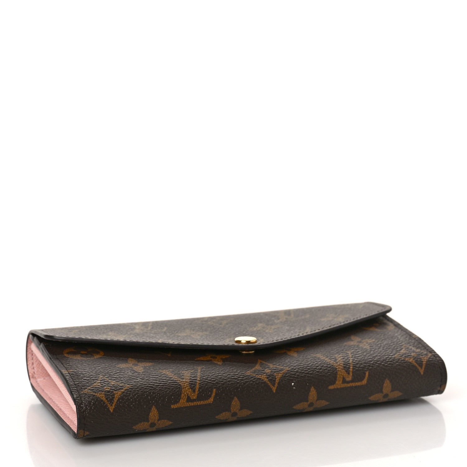 Louis Vuitton Monogram Sarah Wallet NM Rose Ballerine 4 of 9