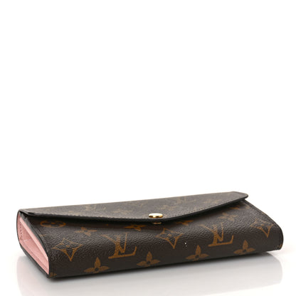 Louis Vuitton Monogram Sarah Wallet NM Rose Ballerine 4 of 9