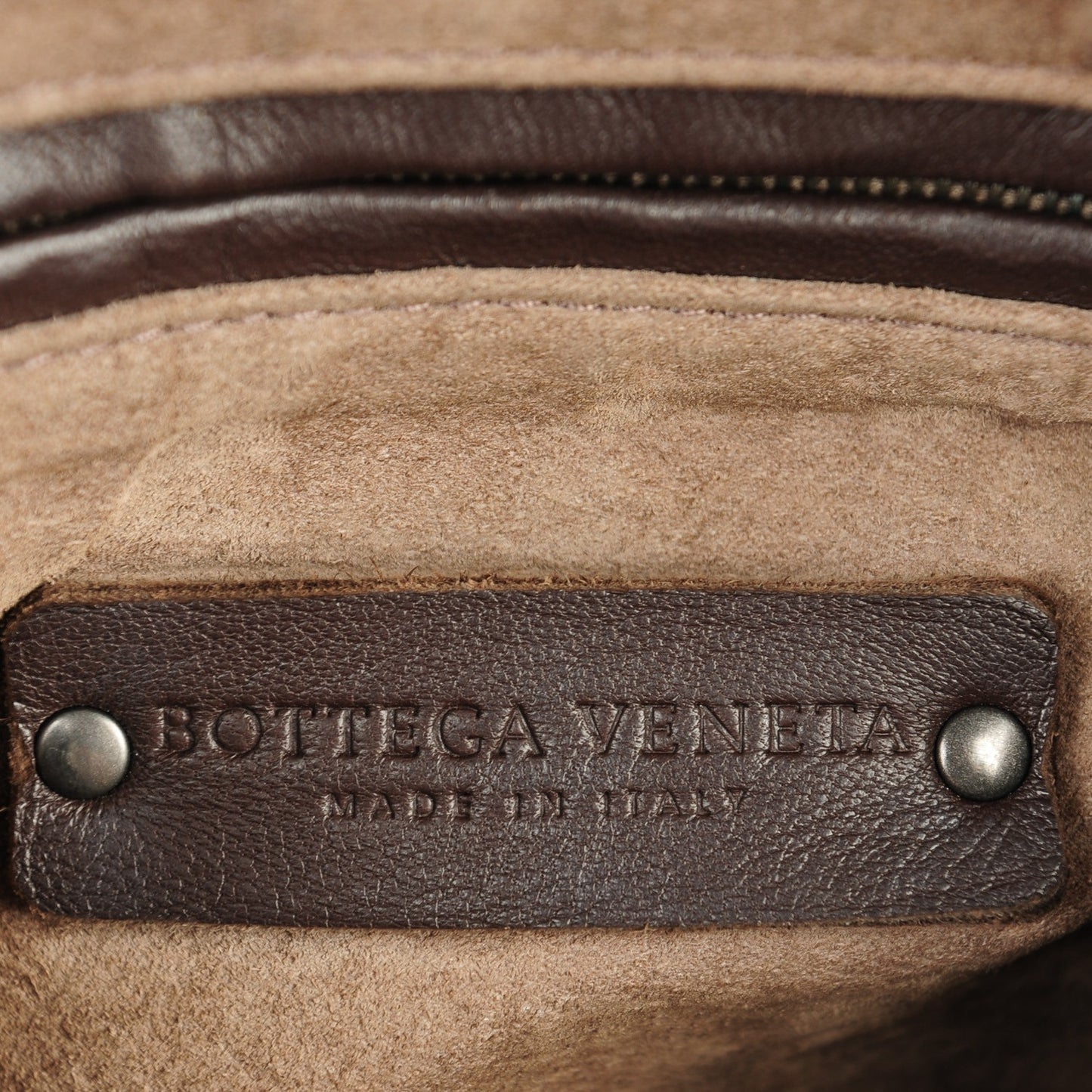 Nappa Intrecciato Crossbody Messenger Ebano
