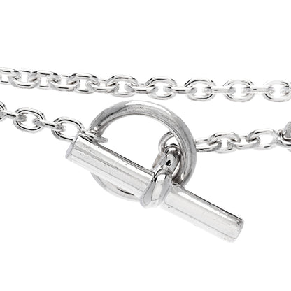 Hermes Sterling Silver Farandole Necklace 160 4 of 6