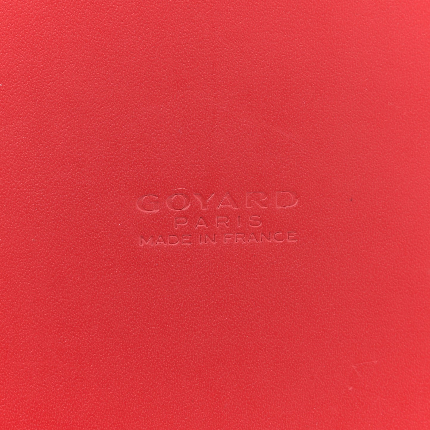 Goyardine Mini Vendome Red