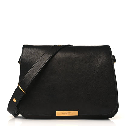Saint Laurent Lambskin Amalia Flap Shoulder Bag Black 1 of 9