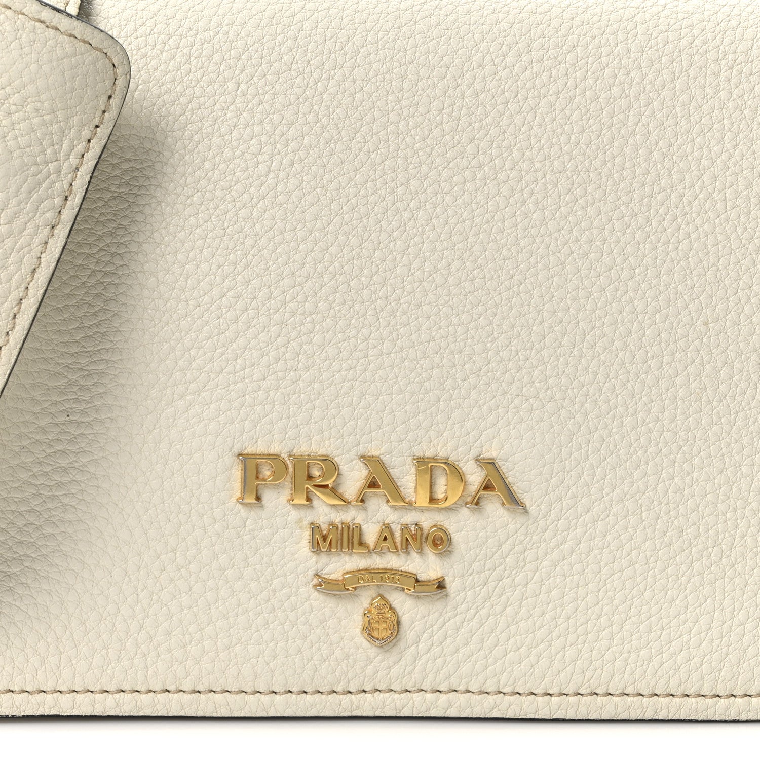 Prada Vitello Phenix Crossbody Bag Talco 8 of 11