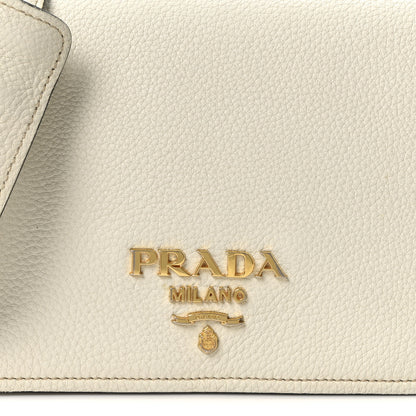 Prada Vitello Phenix Crossbody Bag Talco 8 of 11