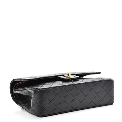 Chanel Lambskin Quilted Medium Double Flap Black 3 of 16