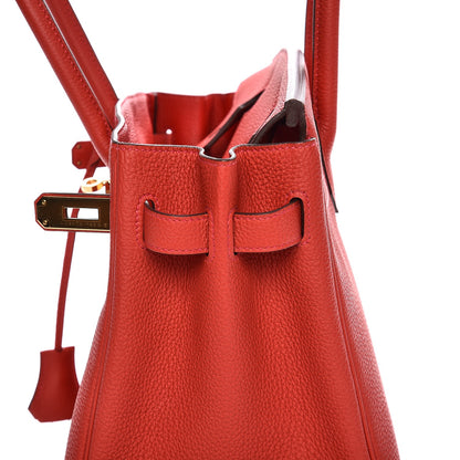 Hermes Togo Birkin 30 Geranium 21 of 31