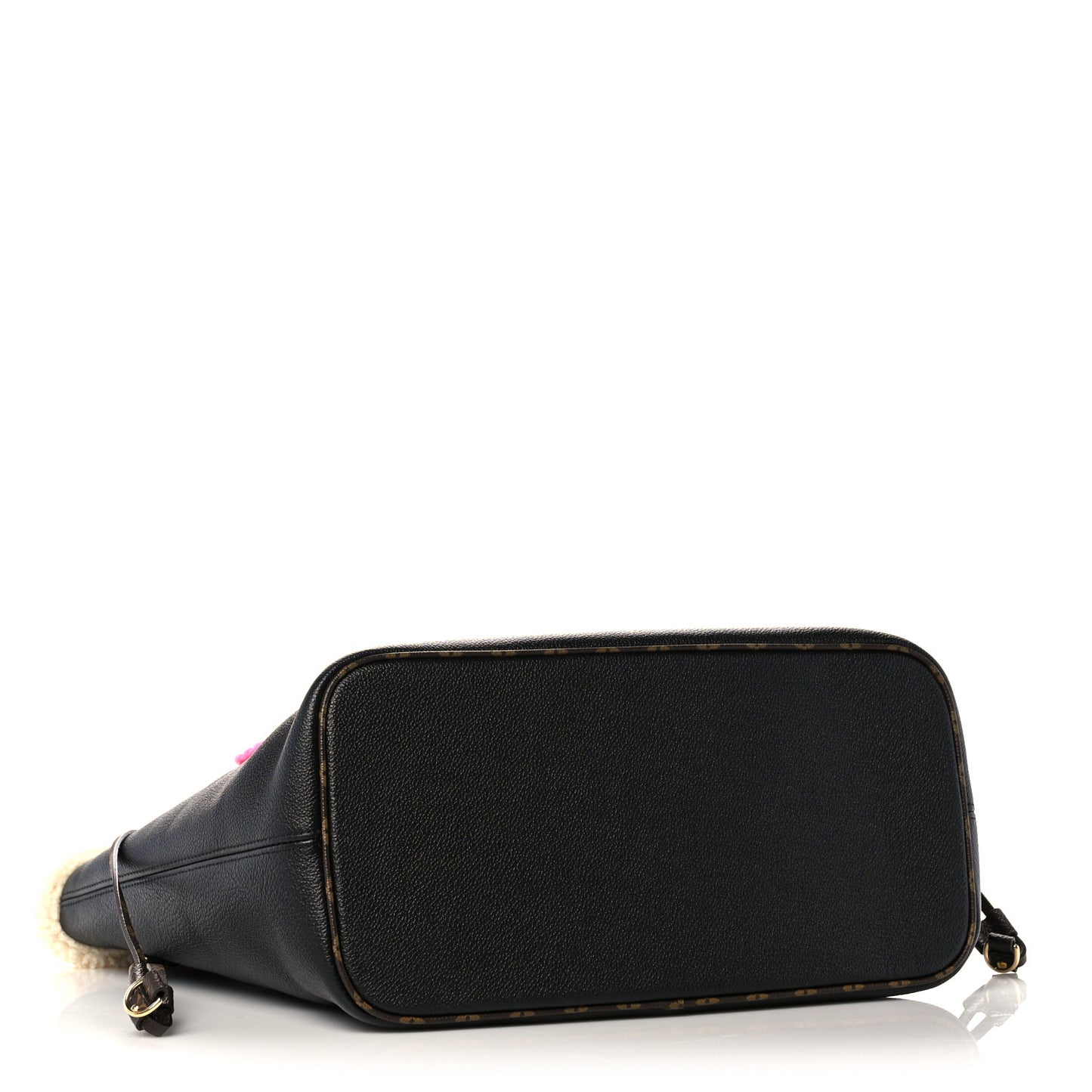 Calfskin Monogram Teddy Neverfull MM Black
