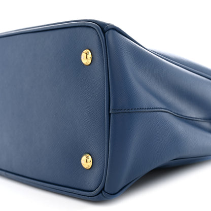 Prada Saffiano Lux Medium Tote Bluette 9 of 12